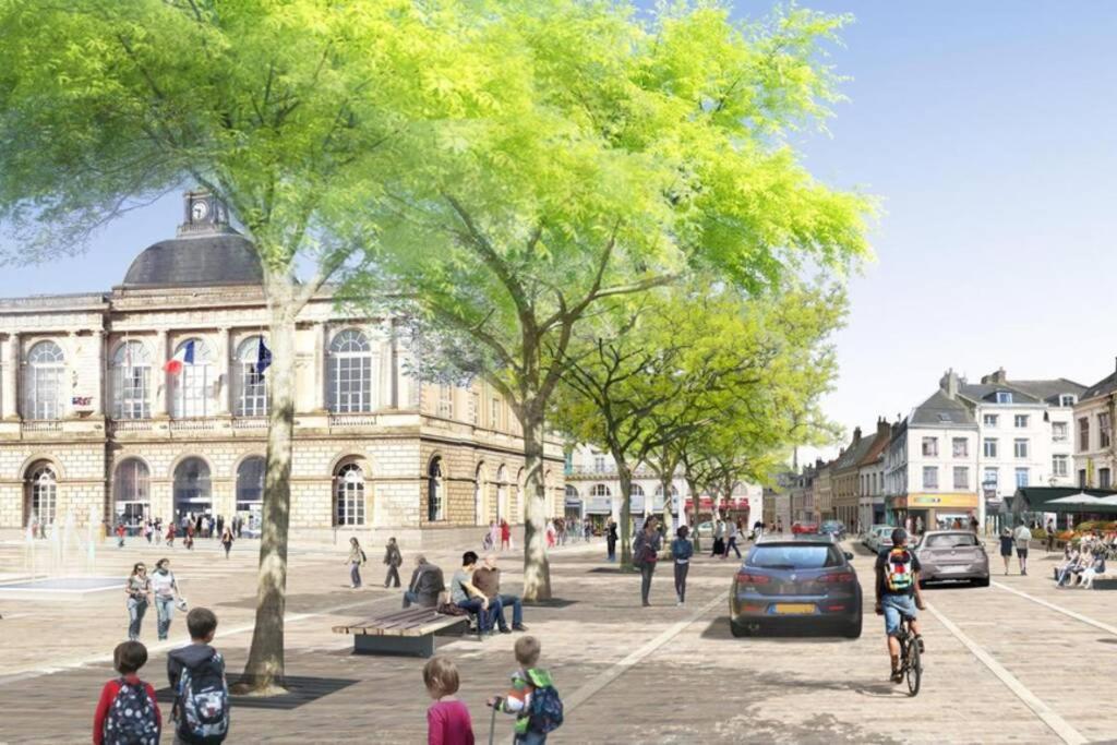 Duplex Ideal Famille, 2 Mn De St-Omer Centre Apartamento Saint-Martin-au-Laert Exterior foto